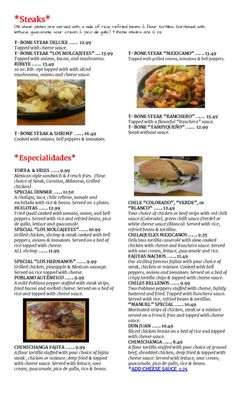 Menu photo 2 El Patron Quincy, IL