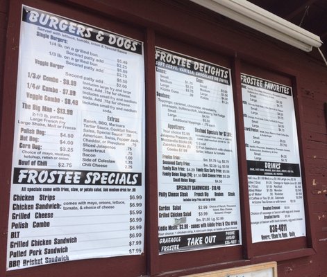 Menu photo 6 Graeagle Mountain Frostee Graeagle, CA Menu photo 6 Graeagle Mountain Frostee Graeagle, CA