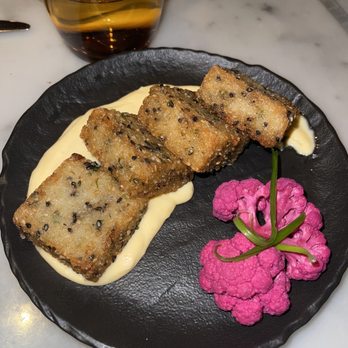 Society Cafe - Fried Crispy Sticky Rice - New American Near Me - New York, New York