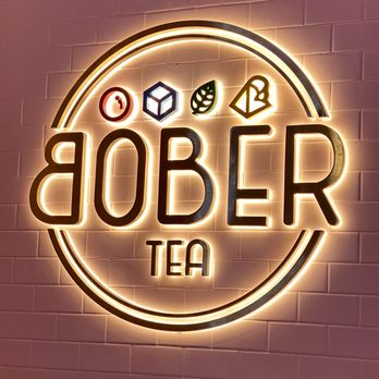 Bober Tea - 02.22.21 logo neon sign inside - Bubble Tea Near Me - Sacramento, California Bober Tea - 02.22.21 logo neon sign inside - Bubble Tea Near Me - Sacramento, California