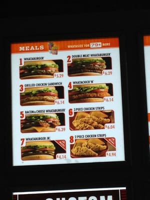 Menu photo 3 Whataburger Frisco, TX