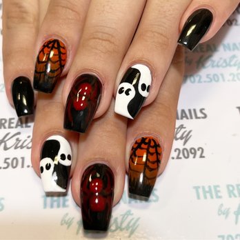 The Real Nails - Halloween designs - Nail Salons Near Me - Las Vegas, Nevada The Real Nails - Halloween designs - Nail Salons Near Me - Las Vegas, Nevada