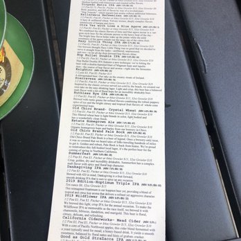 Sierra Nevada Brewing - Ck out this beer menu!!! - Breweries Near Me - Chico, California Sierra Nevada Brewing - Ck out this beer menu!!! - Breweries Near Me - Chico, California