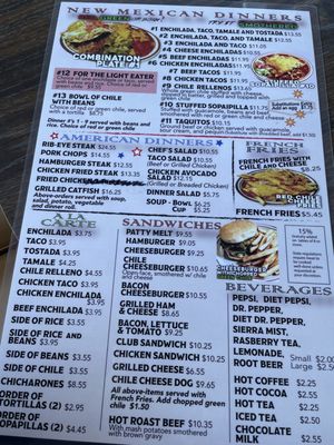 Menu photo 8 Archie Baca Dba Don Diego's Restrnt Gallup, NM Menu photo 8 Archie Baca Dba Don Diego's Restrnt Gallup, NM