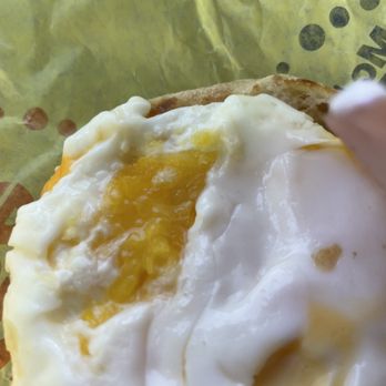 McDonald's - Undercooked raw Egg McMuffin - Fast Food Near Me - Buckeye, Arizona McDonald's - Undercooked raw Egg McMuffin - Fast Food Near Me - Buckeye, Arizona