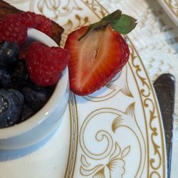 The Inn at Erlowest - Dried up strawberry garnish from french toast