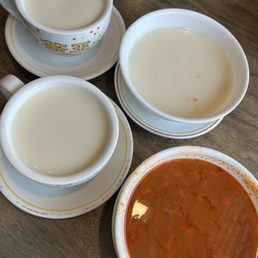 soy milk, cream soup, russian bosrcht soup