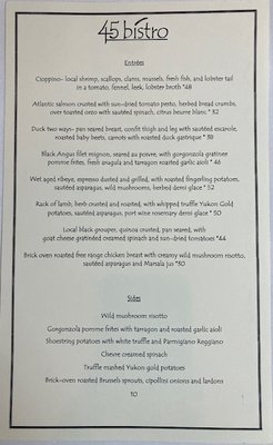 Menu photo 8 45 Bistro Savannah, GA Menu photo 8 45 Bistro Savannah, GA