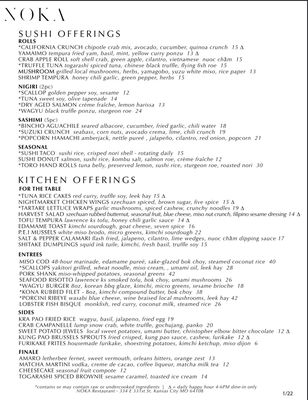 Menu photo 4 Noka Kansas City, MO Menu photo 4 Noka Kansas City, MO