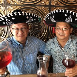 My Bro enjoying our Sangria cheers everyone! My Bro enjoying our Sangria cheers everyone!