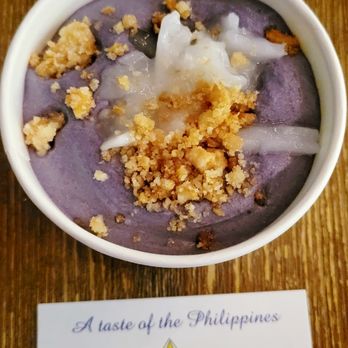 Twelve Truck - Ube Macapuno Pudding $10.00 (07/16/23). @Twelve_Truck #JerseyCity #FilipinoFood #Pinoy #FoodPorn - Food Trucks Near Me