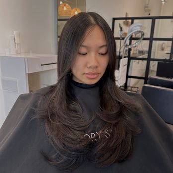 Ivory Salon  - hair styling, butterfly haircut, layers, blowout, fine hair. - Hair Salons Near Me - San Jose, California