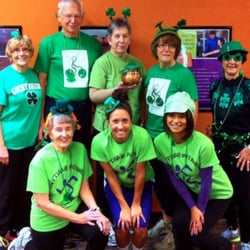 Anytime Fitness - Some of the members on St. Patricks Day