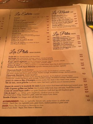 Menu photo 6 Café du Nord Paris, 75 Menu photo 6 Café du Nord Paris, 75