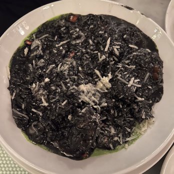 Neptune Oyster - Squid Ink Risotto - Seafood Near Me - Boston, Massachusetts