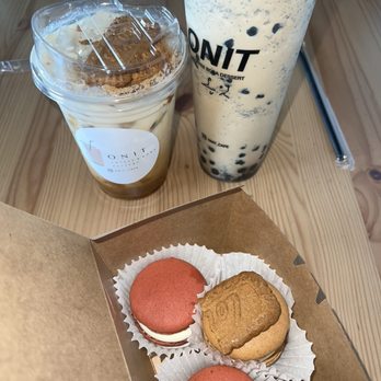 Onit Cafe - Macaroons, boba and Lotus latte - Coffee & Tea Near Me - Federal Way, Washington Onit Cafe - Macaroons, boba and Lotus latte - Coffee & Tea Near Me - Federal Way, Washington