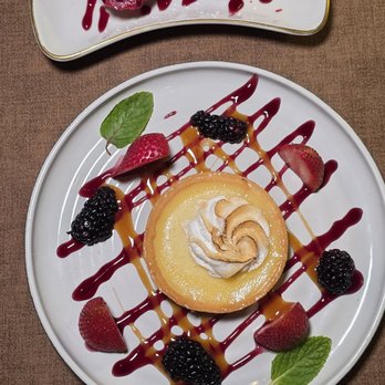 Forke Restaurant - Lemon tart and special vday dessert - French Near Me - Las Vegas, Nevada