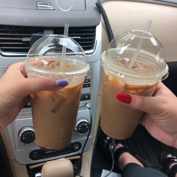 Golden Thyme - Iced carmel mochas w/ almond milk - Salad Near Me - Saint Paul, Minnesota