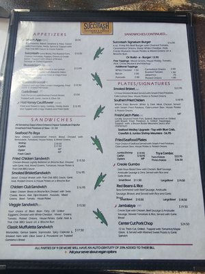 Menu photo 1 Succotash Southern and Creole Kitchen Durham, NC Menu photo 1 Succotash Southern and Creole Kitchen Durham, NC