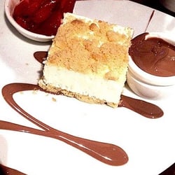 Max Brenner - White chocolate cheesecake; delicious!