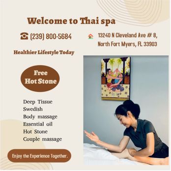 Celestial Massage - Thai spa
13240 N Cleveland Ave # 8, North Fort Myers, FL 33903
Tel: (239) 800-5684 - Massage Near Me - Fort Myers, Florida