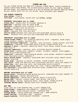 Menu photo 6 Spoke Los Angeles, CA