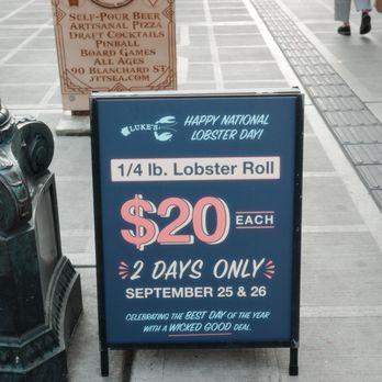 Luke's Lobster  - National Lobster Day deal - Seafood Near Me - Seattle, Washington
