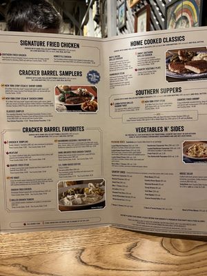 Menu photo 1 Cracker Barrel Old Country Store Brooklyn, OH Menu photo 1 Cracker Barrel Old Country Store Brooklyn, OH