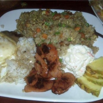 Hukilau - Hukilau Fried Rice w/ Podagee Sausage w/ loco moco - Hawaiian Near Me - San Jose, California