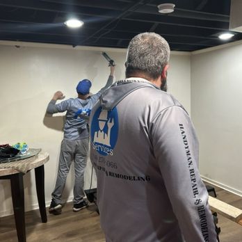Dla Services Repair And Remodeling - Doug looks at Workmanship which is near completion - Flooring Near Me - Westland, Michigan