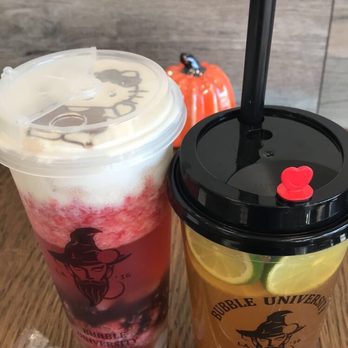 Bubble University - Alice in wonderland and lemon lemony - Bubble Tea Near Me - Roseville, California