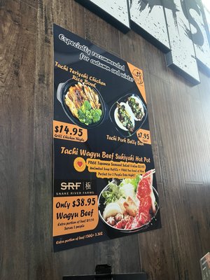 Menu photo 4 Tachi Ramen & Tea Bar Las Vegas, NV