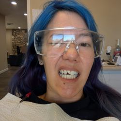 In the dental chair
