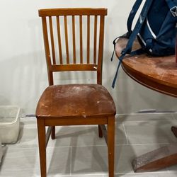 Robert's Restoration Gallery - Table Chair - Before