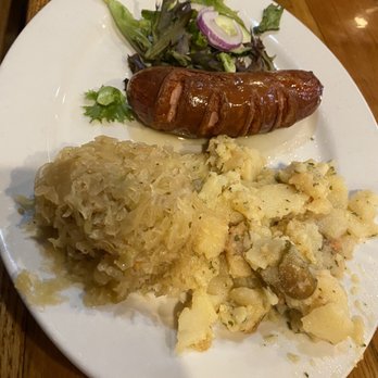 Bodensee Restaurant - Grilled bratwurst lunch - German Near Me - Helen, Georgia