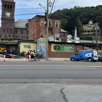 King Coal Cafe - Town view from the cafe - Coffee & Tea Near Me - Jim Thorpe, Pennsylvania