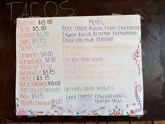 Menu photo 7 El Rustico 2 Tucson, AZ