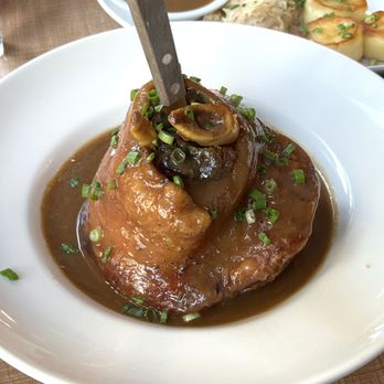 Das Bierhauz - Schweinshaxen. $33, comes with potato dumplings. - Beer Gardens Near Me - Redwood City, California Das Bierhauz - Schweinshaxen. $33, comes with potato dumplings. - Beer Gardens Near Me - Redwood City, California