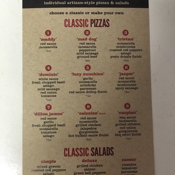 MOD Pizza - Pizza selection and Classic Salad options if you don't want to try to make your own. - Pizza Near Me - Alameda, California MOD Pizza - Pizza selection and Classic Salad options if you don't want to try to make your own. - Pizza Near Me - Alameda, California