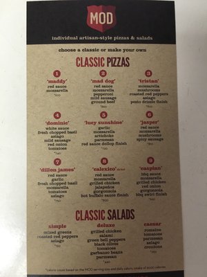 Menu photo 6 MOD Pizza Alameda, CA Menu photo 6 MOD Pizza Alameda, CA