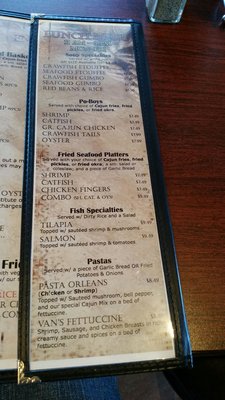 Menu photo 5 Cajun Corner Pantego, TX