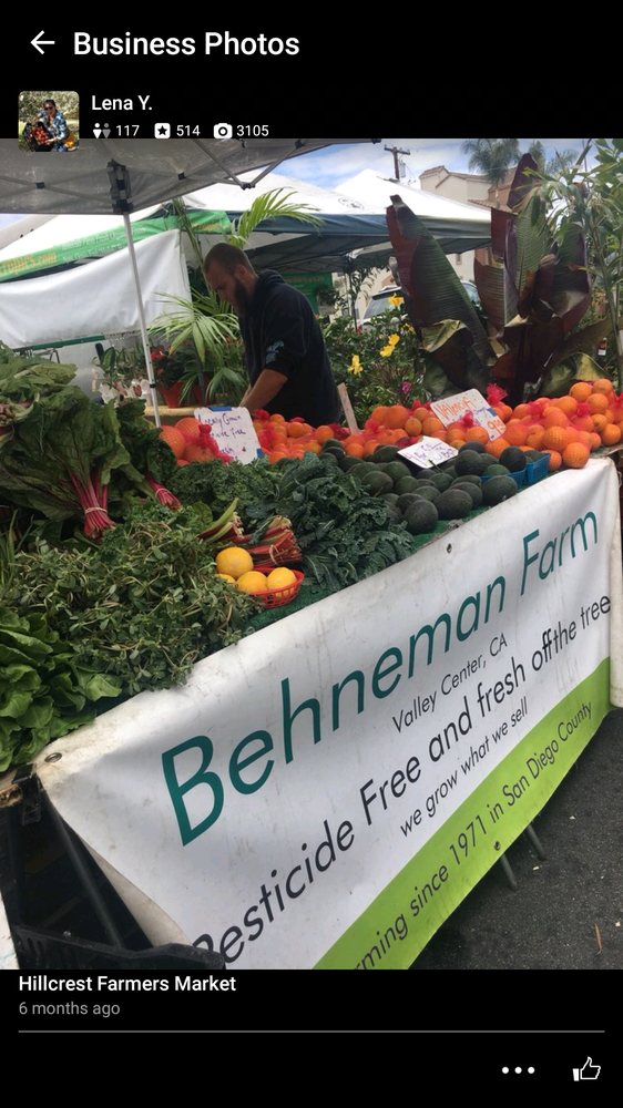 BEHNEMAN FARMS Updated June 2024 Imperial Beach Farmer's Market