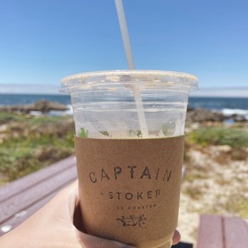 Captain + Stoker - (Half drinken) iced oatmilk vanilla latte - Coffee Roasteries Near Me - Monterey, California Captain + Stoker - (Half drinken) iced oatmilk vanilla latte - Coffee Roasteries Near Me - Monterey, California