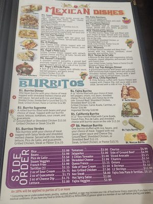 Menu photo 4 Pepe’s Mexican Grill Kenner, LA Menu photo 4 Pepe’s Mexican Grill Kenner, LA