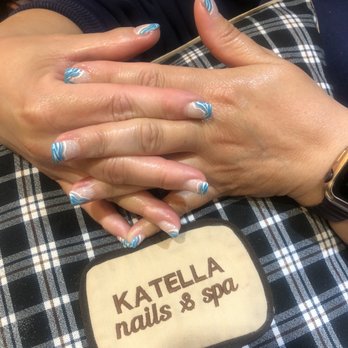 Katella Nails & Spa - Mary's lovely designs ~ gel manicure - Nail Salons Near Me - Orange, California