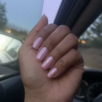 HN Passion Nails - gel mani with chrome! - Nail Salons Near Me - Glendale, California