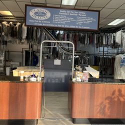 Classic Deluxe Cleaners - Counter