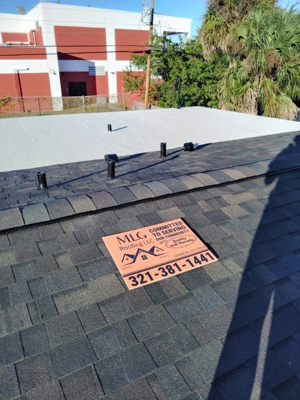 Slide of MLG Roofing