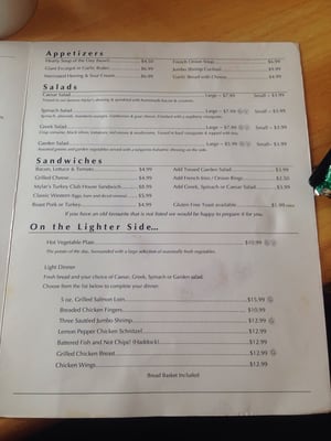 Menu photo 4 Mylar & Loreta's Singhampton, ON