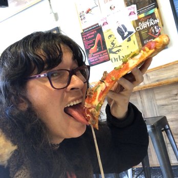 Oz Pizza - It's so good trying to get a good selfie and the cheese was perfect love it - Pizza Near Me - San Francisco, California Oz Pizza - It's so good trying to get a good selfie and the cheese was perfect love it - Pizza Near Me - San Francisco, California
